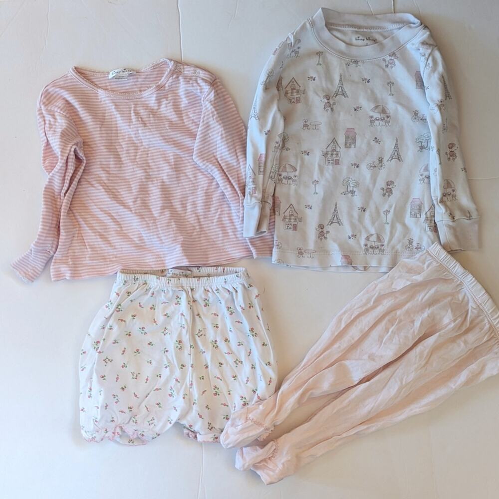 Kissy Kissy Separate Lot Baby Girl Paris Shirt Bloomers Pajamas